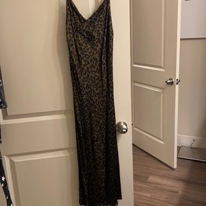 Leopard print dress